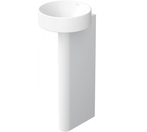 Раковина с пьедесталом, Bette, BetteSuno Pedestal, шгв 340*340*863, отверстия для смесителя-одно, цвет-белый