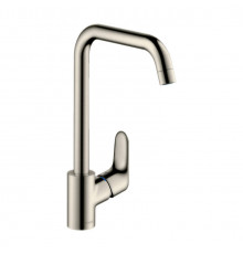 Смеситель для кухни, Hansgrohe, Focus M41, Eco, цвет-сталь