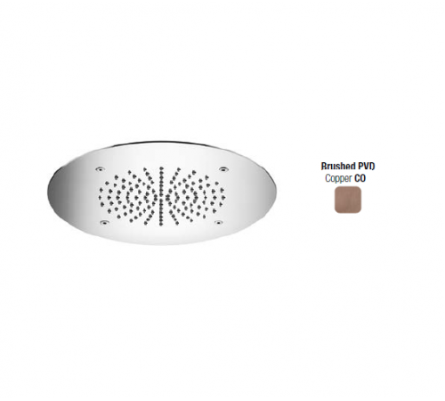 Верхний душ, Almar, Shower Heads built-n, 280, цвет-Copper Brushed PVD (Товар заказной, возврату не подлежит)