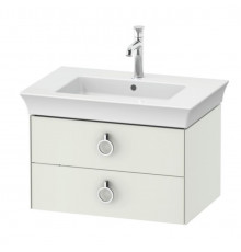Тумба под раковину, Duravit, White Tulip, шгв 684*458*410 мм, раковина-необходимо заказать, цвет- скандинавский белый шелковисто-матовый
