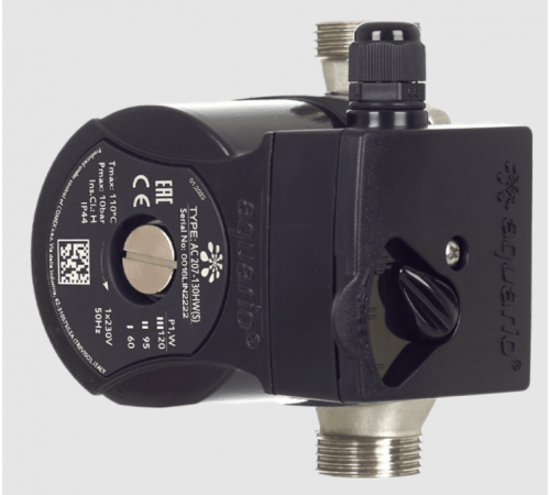 Насос, Aquario, AC 207-130HW(S), циркуляционный, для ГВС
