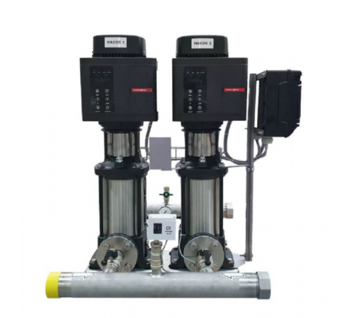 Установка повышения давления Vandjord Hydro-ME 2 CRVE 10-4 G2-B-R-65-16-A