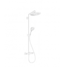 Душевая стойка, Hansgrohe, Croma Select S, цвет-белый матовый