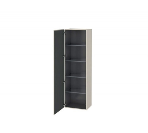 Шкаф-пенал, Duravit, L-Cube, шгв 500*363*1760, петли-справа, цвет-серо-коричневый матовый
