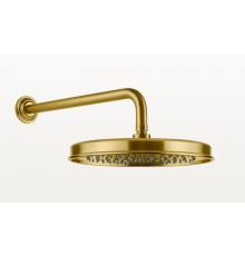 Верхний душ, Gessi, VENTI20, 328*328, цвет-Brushed Gold PVD