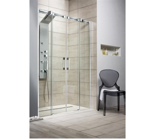 Неподвижная стенка, Radaway, Espera DWD, комплект, шв 1400*2000, хром, цвет стекла-прозрачный, Easy Clean