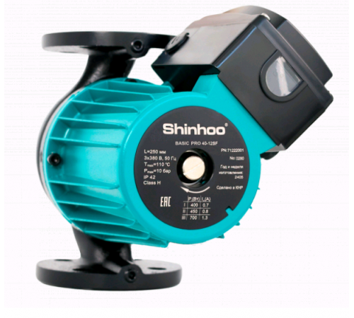 Насос циркуляционный, Shinhoo, BASIC PRO 50-16SF 1x230V
