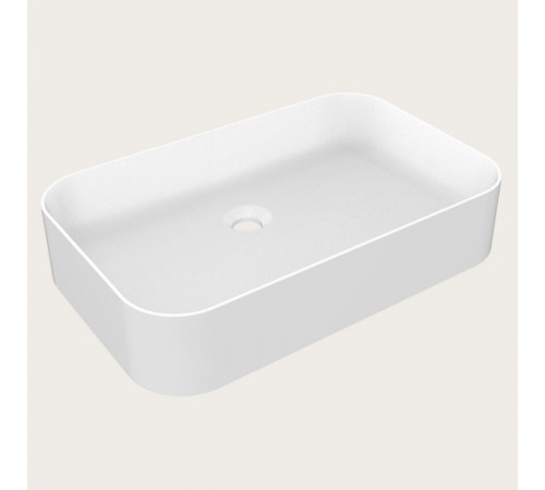 Раковина, Gessi, шгв 604*384*125, отверстия для смесителя-отсутствуют, цвет-белый