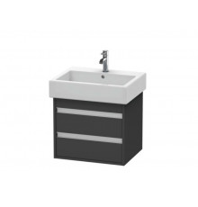 Тумба под раковину, Duravit, Ketho, шгв 550*440*480, раковина-необходимо заказать, цвет-графит матовый