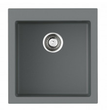 Мойка, OMOIKIRI, Bosen, шгв 470*500*220, отверстия для смесителя-3 промаркированных, цвет-Leningrad Grey