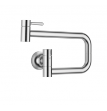 Кран для воды, Dornbracht, Vaia, POT FILLER, холодная вода, цвет-хром сатинированный