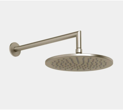 Верхний душ, Gessi, Anello, 250*250, цвет-Finox Brushed Nickel