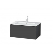 Тумба под раковину, Duravit, L-Cube, шгв 820*481*400, раковина-необходимо заказать, цвет-графит матовый