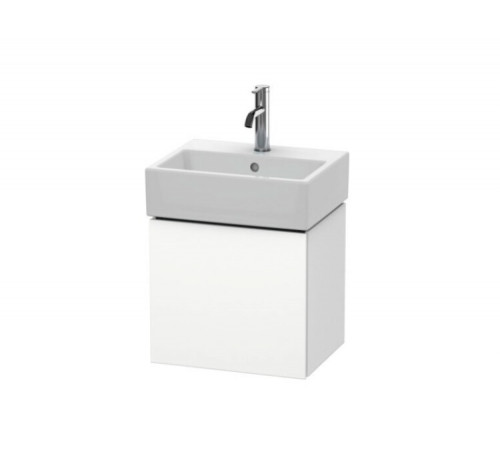 Тумба под раковину, Duravit, L-Cube, шгв 434*341*400, петли-справа, раковина-необходимо заказать, цвет-бетонно-серый матовый
