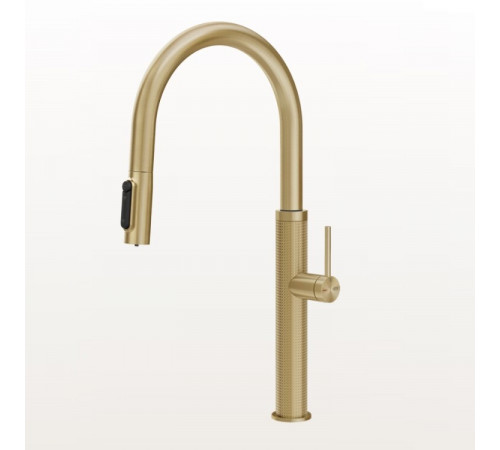 Смеситель для кухни, Gessi, 316 Cesello, цвет-Brushed Brass PVD