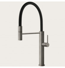 Смеситель для кухни, Gessi, 316 Flessa, цвет-Steel Brushed