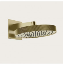 Верхний душ, Gessi, Rigato, 300*300, цвет-Brushed Brass PVD (старый арт. 63549/727)