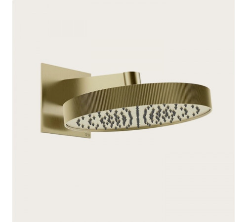 Верхний душ, Gessi, Rigato, 300*300, цвет-Brushed Brass PVD (старый арт. 63549/727)