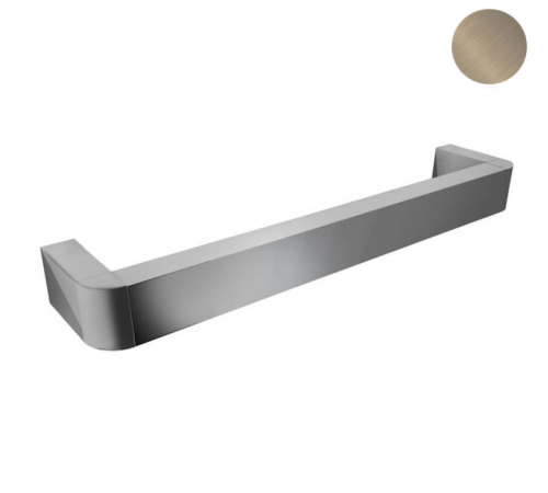 Полотенцесушитель, Margaroli, Panorama, шгв 450*90*45, напрямую в стену, цвет-Brushed Nickel
