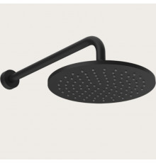 Верхний душ, Gessi, 250*250, цвет-черный матовый