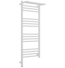 Полотенцесушитель, Сунержа, Богема 3.1, с 1 полкой, шгв 432*215*1124, нижнее слева, МЭМ, цвет-белый матовый