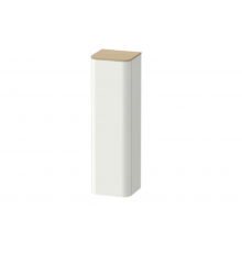 Шкаф-пенал, Duravit, Happy D.2 Plus, шгв 400*360*1336, петли-слева, цвет-Nordic White Satin Matt