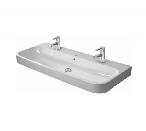Раковина, Duravit, Happy D.2, шгв 1200*505*170, отверстия для смесителя-2, цвет-белый