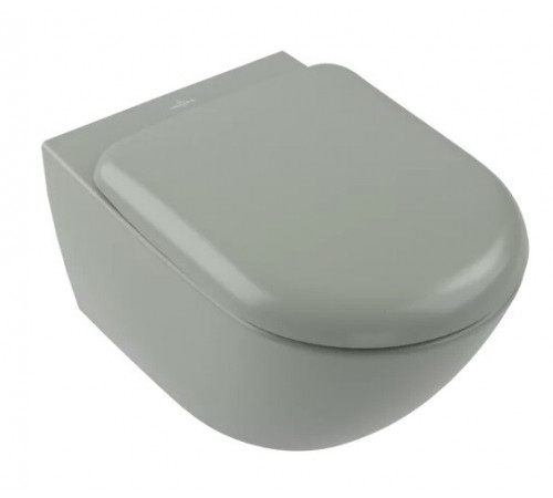 Унитаз, Villeroy&Boch, Antao, подвесной, шгв 370*560*355, CeramicPlus, цвет-Morning Green