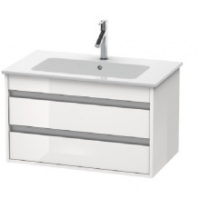 Тумба под раковину, Duravit, Ketho, шгв 800*475*480, раковина-необходимо заказать, цвет-белый глянцевый