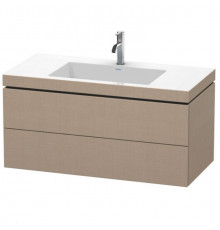 Тумба под раковину, Duravit, L-Cube, шгв 1000*480*500, раковина-в комплекте, цвет-лён