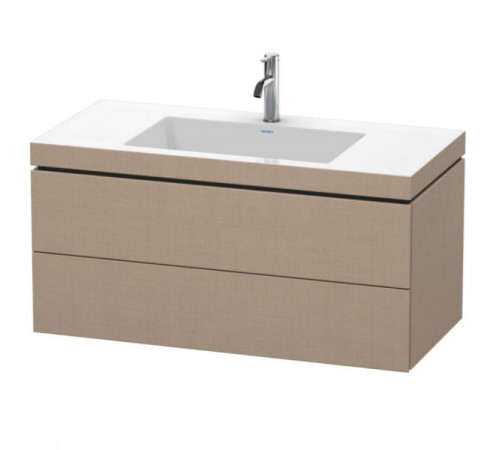 Тумба под раковину, Duravit, L-Cube, шгв 1000*480*500, раковина-в комплекте, цвет-лён