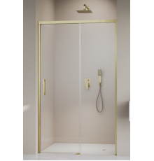 Дверь, Radaway, Idea DWJ, шв 1150*2005, петли-справа, золото брашированное, цвет стекла-прозрачный, Easy Clean