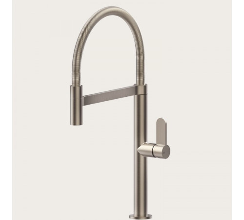 Смеситель для кухни, Gessi, Helium, цвет-Finox Brushed Nickel