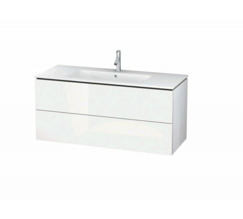Тумба под раковину, Duravit, L-Cube, шгв 1220*481*550, раковина-необходимо заказать, цвет-белый матовый