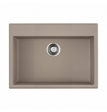 Мойка, OMOIKIRI, Tedori, шгв 680*500*220, отверстия для смесителя-3 промаркированных, цвет-бежевый