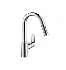 Смеситель для кухни, Hansgrohe, Focus M41, цвет-хром
