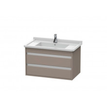 Тумба под раковину, Duravit, Ketho, шгв 800*465*480, раковина-необходимо заказать, цвет-базальт матовый