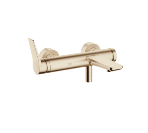 Смеситель для ванны и душа, Dornbracht, Lissé, цвет-Light Gold сатинированный