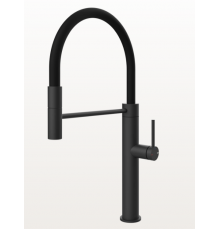 Смеситель для кухни, Gessi, 316, цвет-черный матовый
