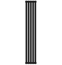 Радиатор, Сунержа, Эстет-1, 1200x225-05, цвет-черный матовый, 1/2