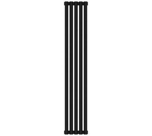 Радиатор, Сунержа, Эстет-1, 1200x225-05, цвет-черный матовый, 1/2"