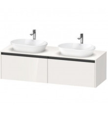 Тумба под раковину, Duravit, Ketho.2, шгв 1600*550*459, раковина-необходимо заказать, цвет-белый