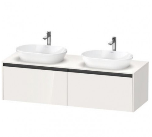 Тумба под раковину, Duravit, Ketho.2, шгв 1600*550*459, раковина-необходимо заказать, цвет-белый