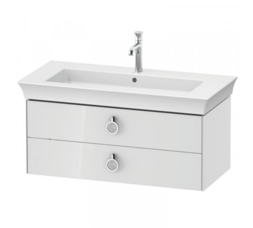 Тумба под раковину, Duravit, White Tulip, шгв 984*458*410, раковина-необходимо заказать, цвет-белый