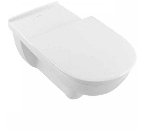 Унитаз, Villeroy&Boch, O'Novo Vita, подвесной, шгв 360*700*400, CeramicPlus, цвет-альпийский белый