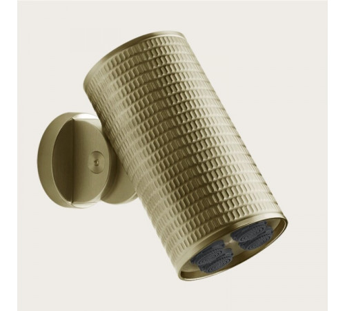Верхний душ, Gessi, Spotwater Meccanica, 79*79, цвет-Brushed Brass PVD