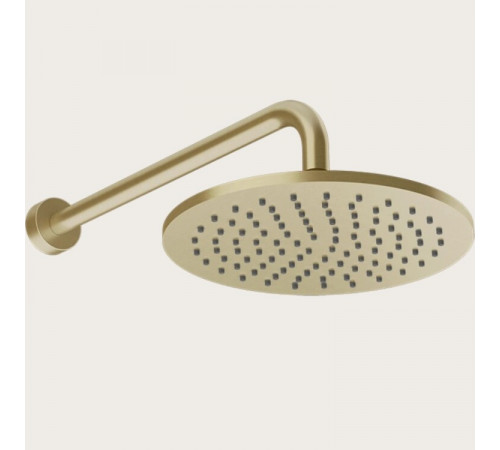 Верхний душ, Gessi, 250*250, цвет-Brushed Brass PVD