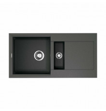 Мойка, OMOIKIRI, Sakaime, шгв 860*435*230, отверстия для смесителя-10 промаркированных, чаши-2, цвет-платина