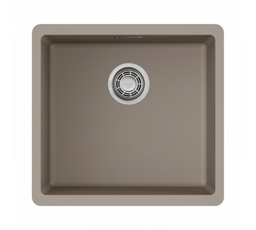 Мойка, OMOIKIRI, Kata, шгв 440*420*220, отверстия для смесителя-отсутствуют, цвет-бежевый