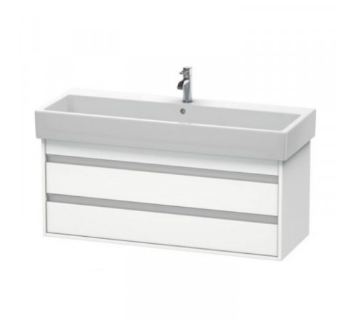 Тумба под раковину, Duravit, Ketho, шгв 1150*440*480, раковина-необходимо заказать, цвет-белый матовый